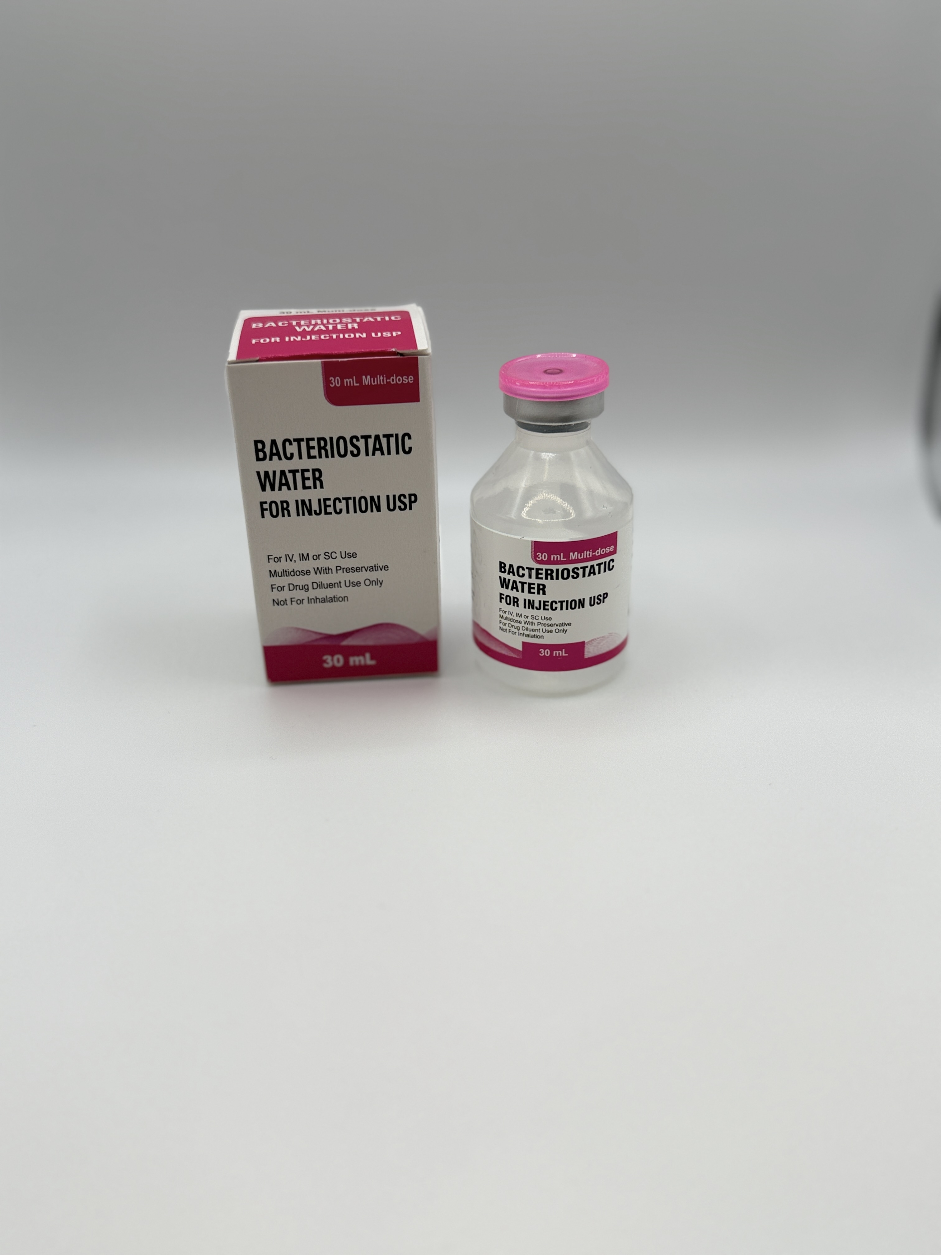 Genetek bacteriostatic water